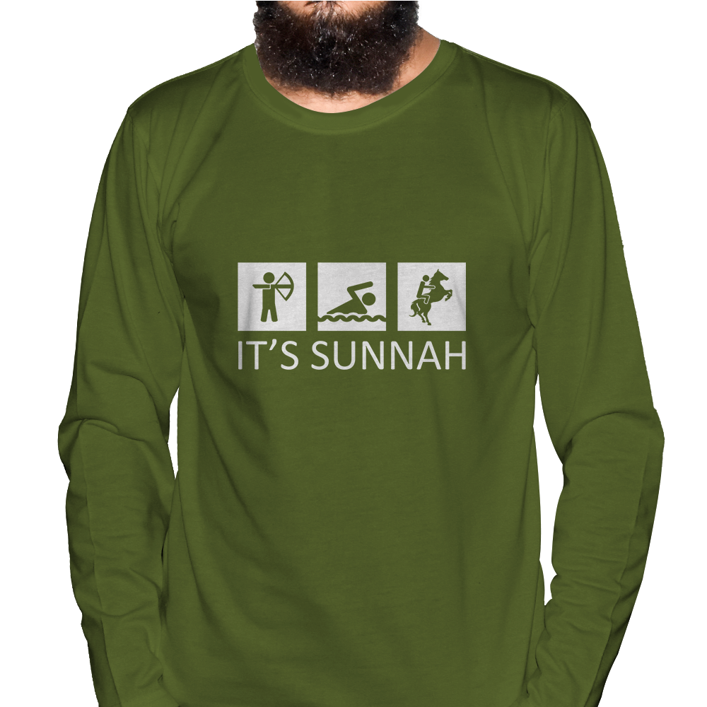 It's Sunnah Full Sleeve Islamic T-Shirt Price in USA