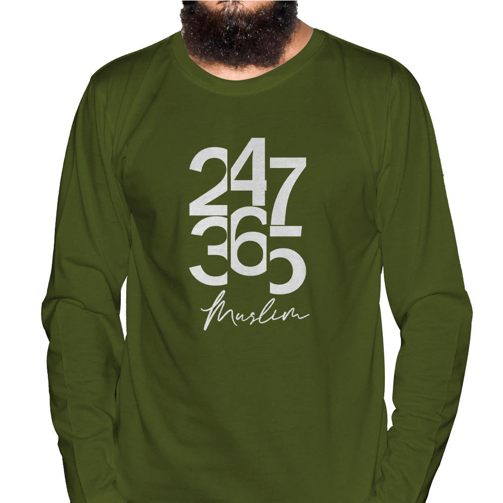 247 365 Muslim Full Sleeve Islamic T-Shirt Price in USA