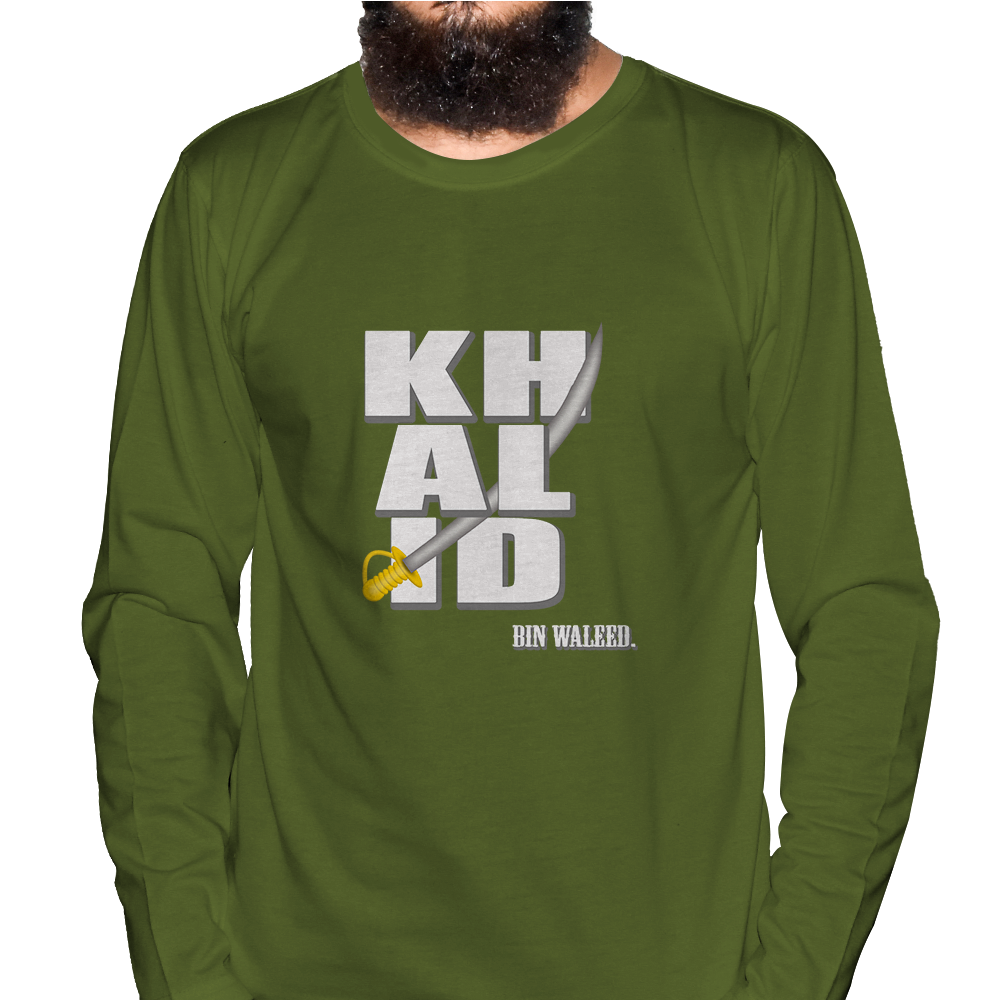 Khalid Bin Waleed Full Sleeve Islamic T-Shirt Price in USA