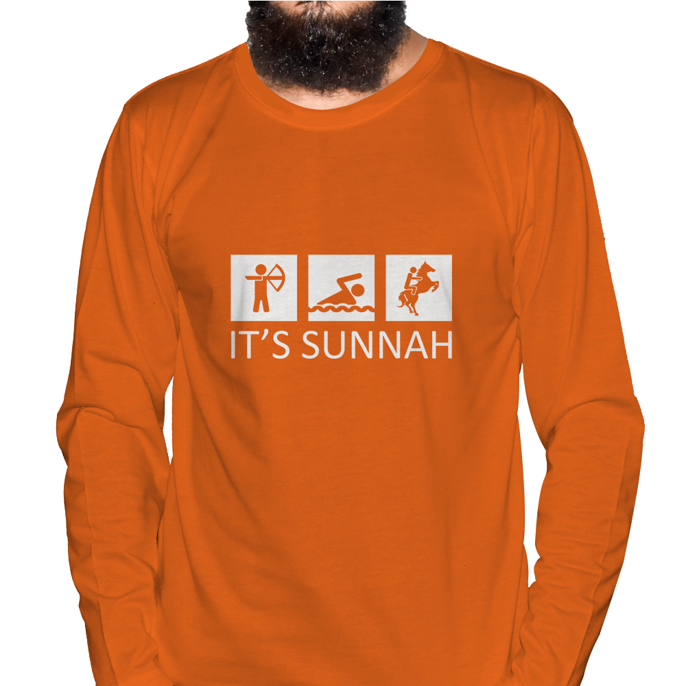 It's Sunnah Full Sleeve Islamic T-Shirt 