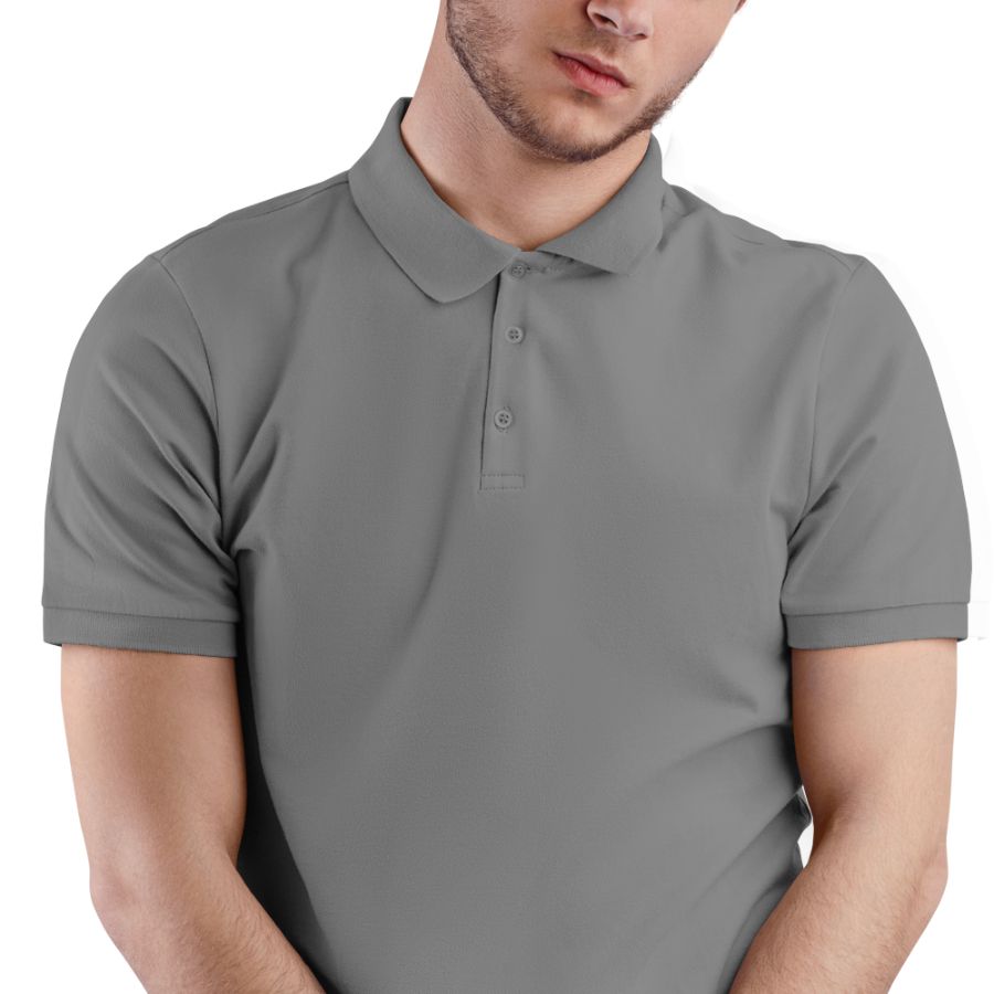 Steel Grey Polo Shirt