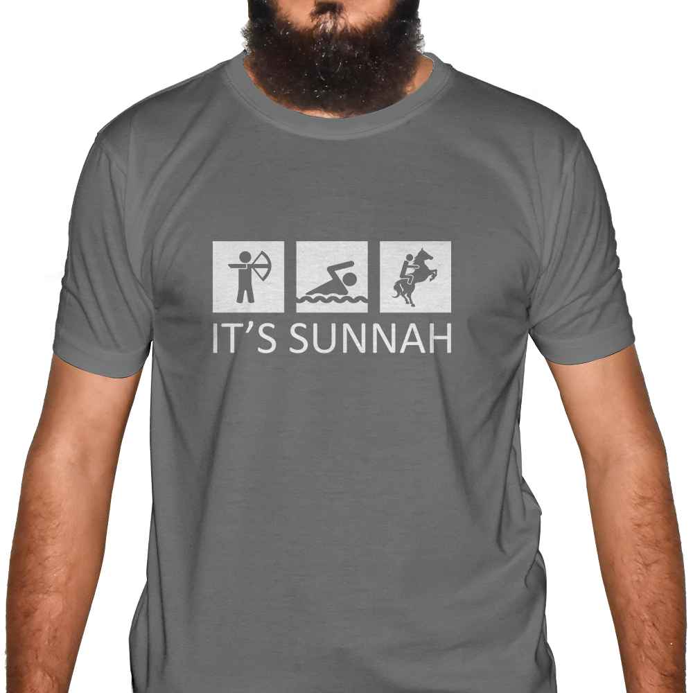 It's Sunnah Half Sleeve Islamic T-Shirt