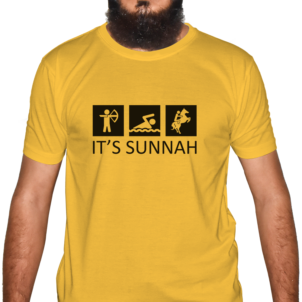 Sunnah Half Sleeve Islamic T-Shirt