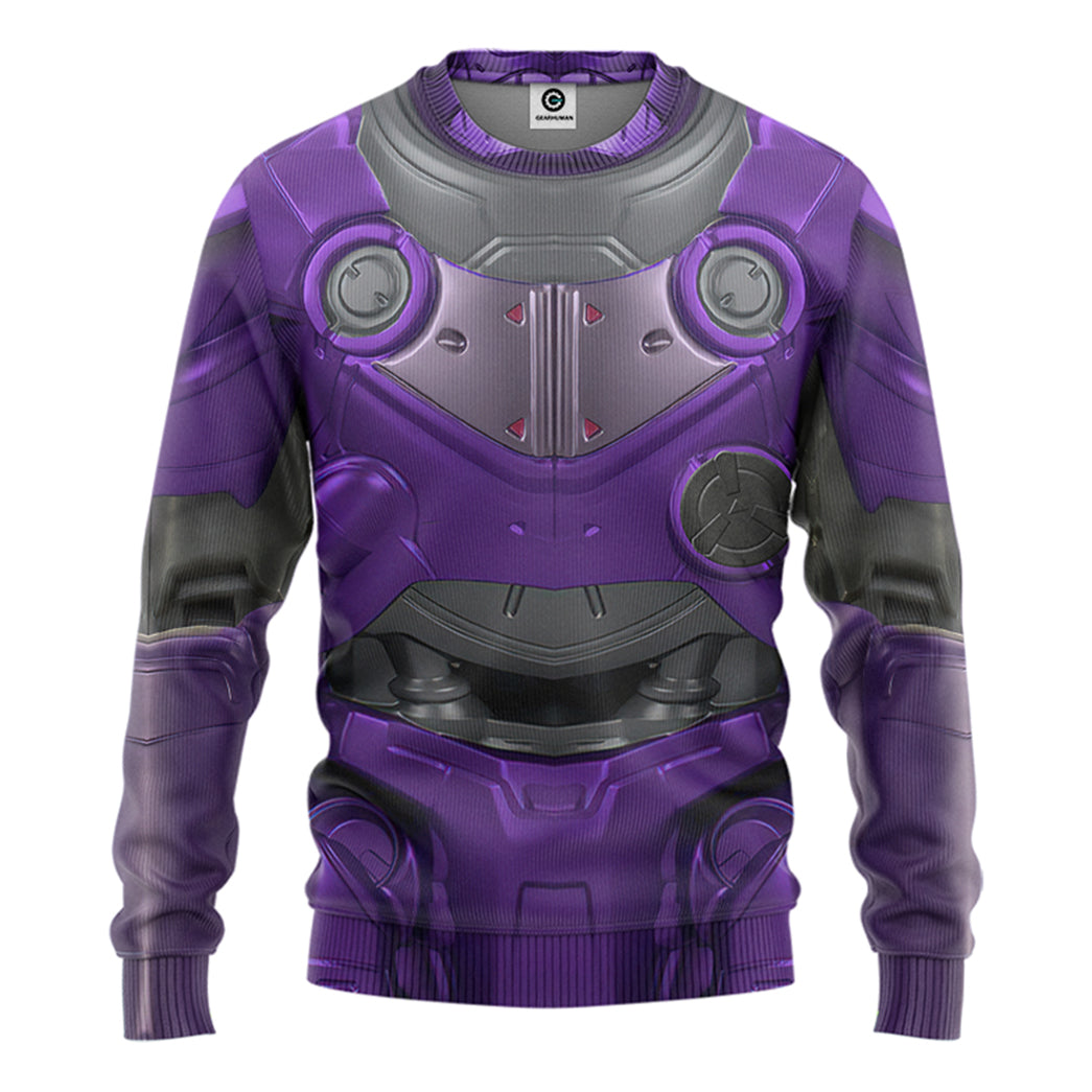 Klothek 3D Lightyear Zurg Custom Hoodie Tshirt Apparel | Price in USA, Best Quality