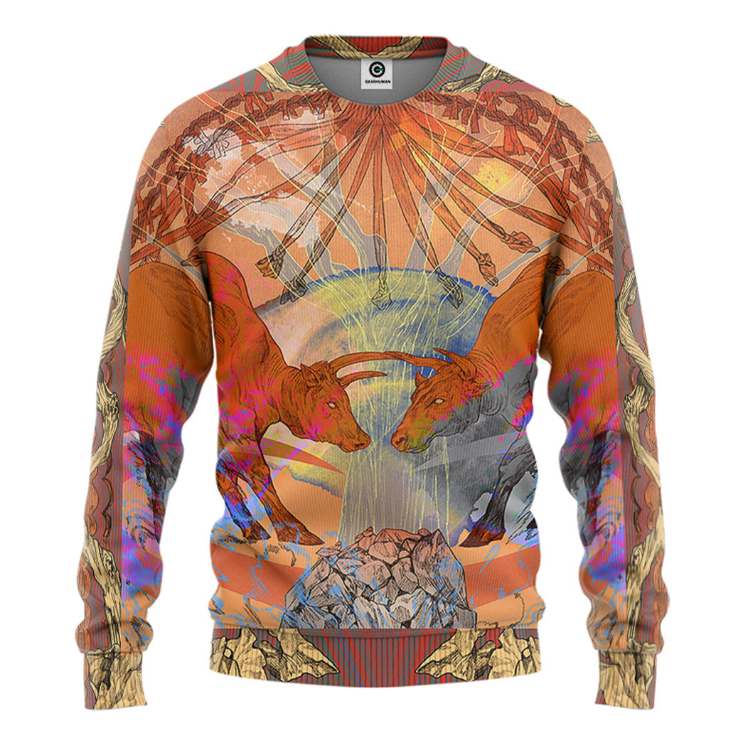 Klothek 3D The Bright Side Of Taurus Custom Tshirt Hoodie Apparel | Price in USA, Best Quality