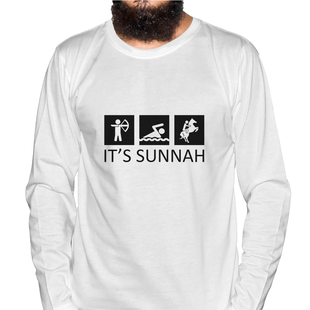 It's Sunnah Full Sleeve Islamic T-Shirt Price in USA