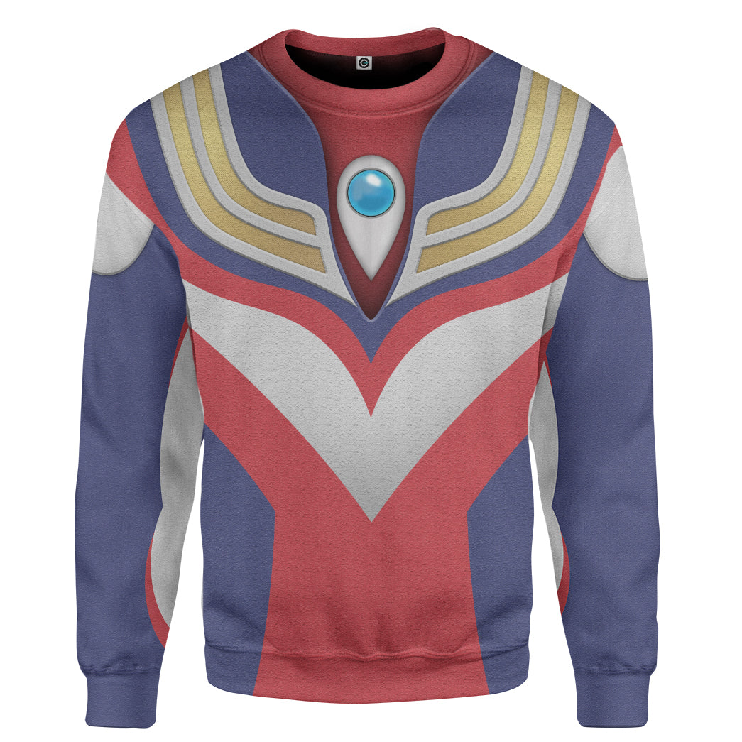 Klothek 3D Ultraman Tiga Custom Hoodie Tshirt Apparel | Price in USA, Best Quality