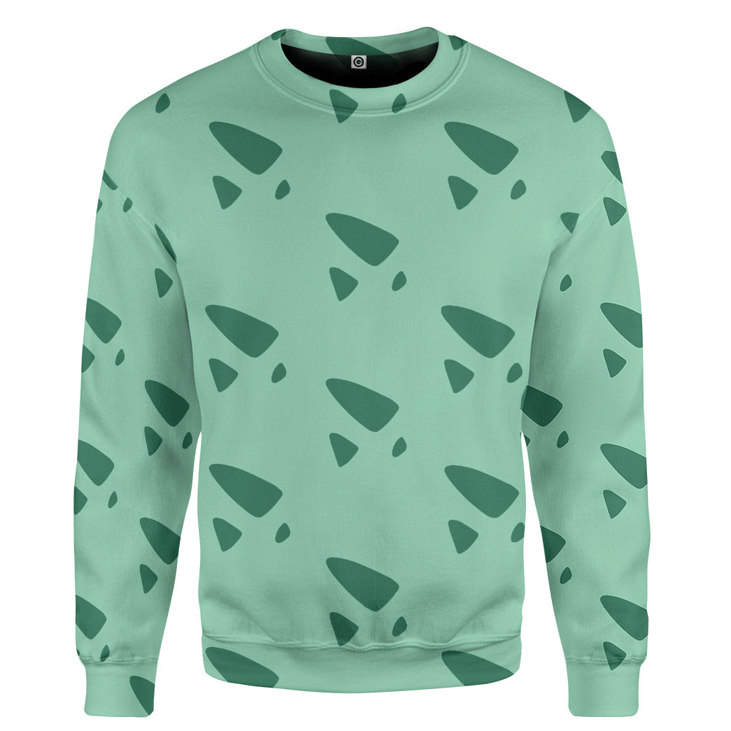 Klothek 3D Bulbasaur Custom Tshirt Hoodie Apparel | Price in USA, Best Quality