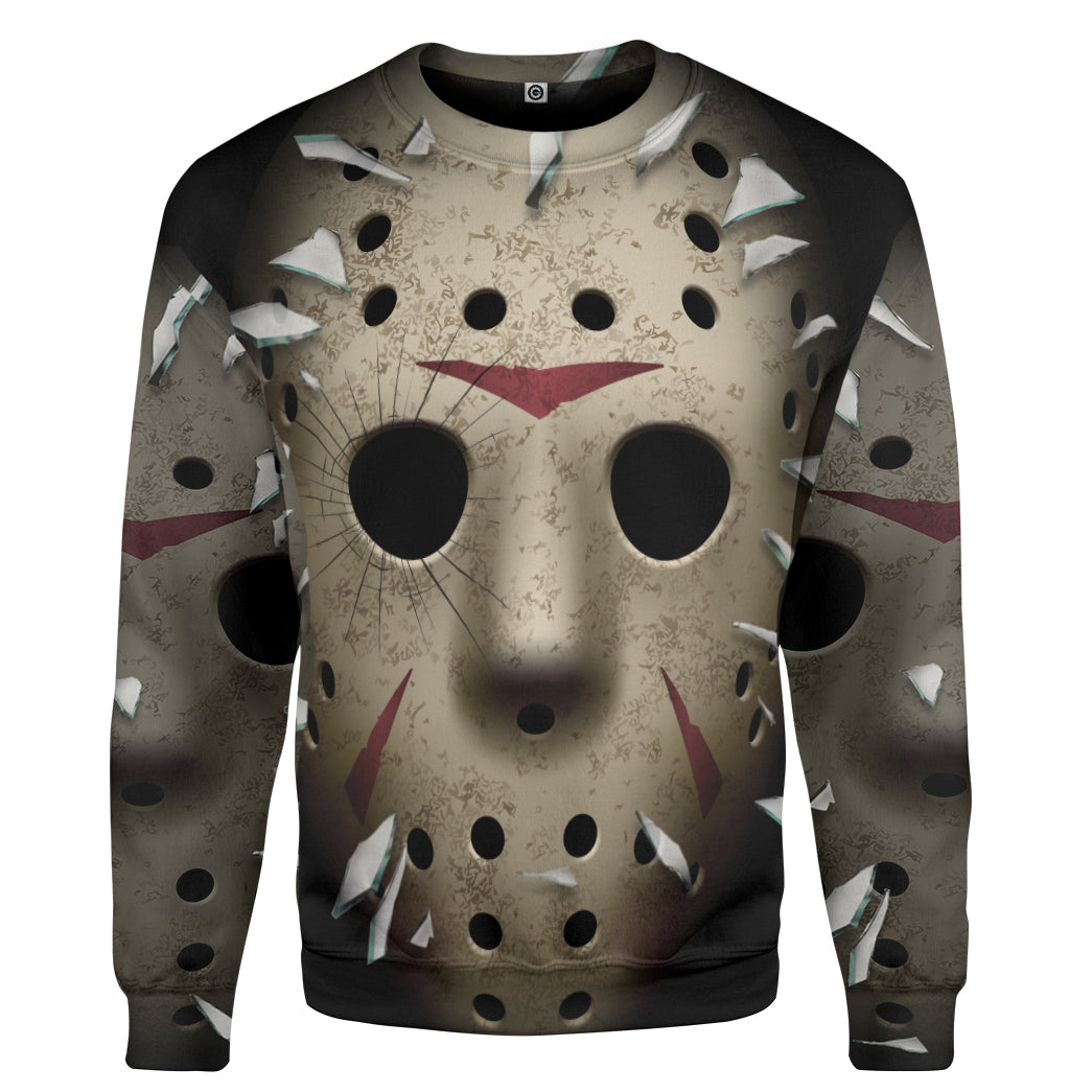 Klothek 3D Friday The 13th Jason Voorhees Custom Tshirt Hoodie Appa | Price in USA, Best Quality