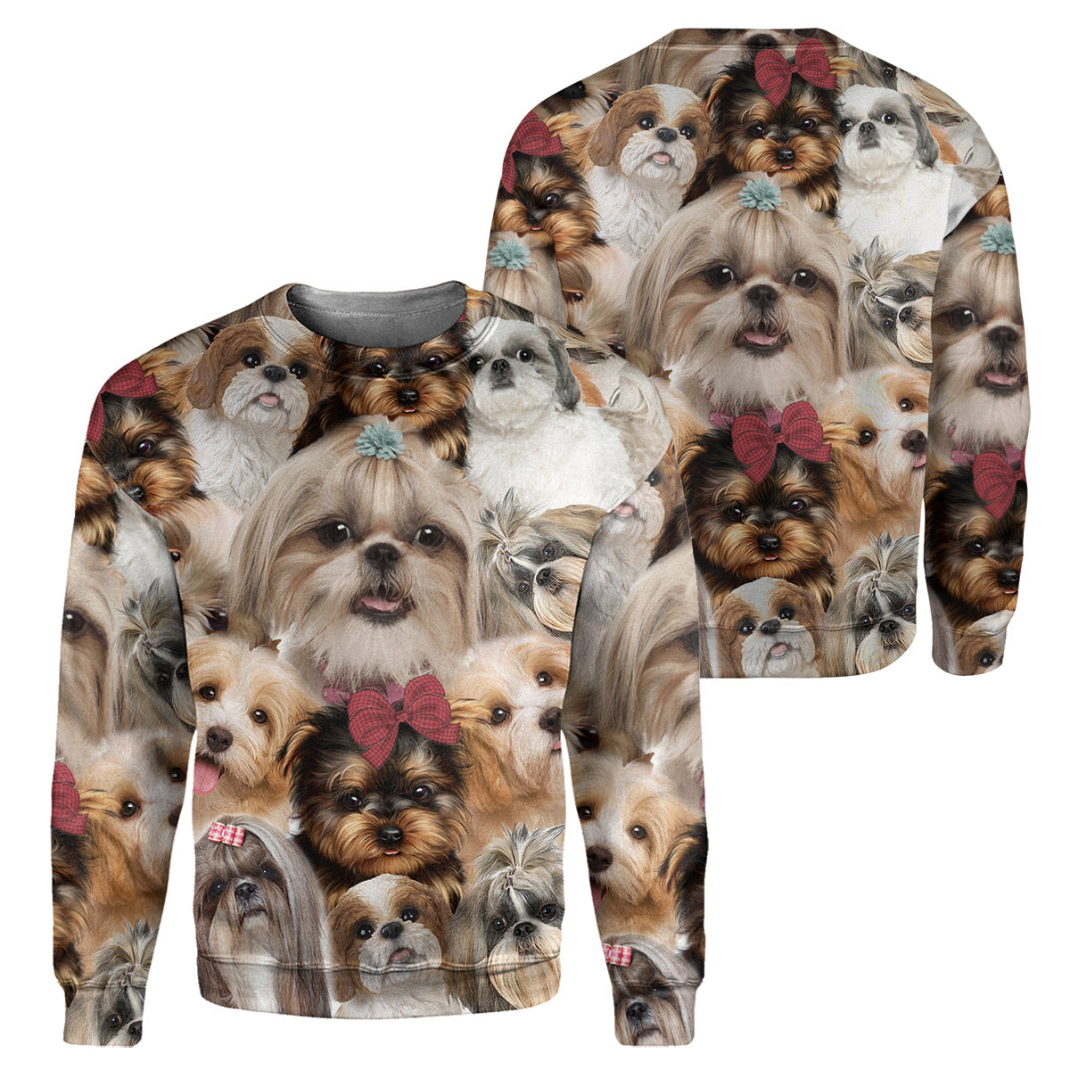 Klothek Shih Tzu Dog- 3D All Over Printed Shirt | Price in USA, Best Quality