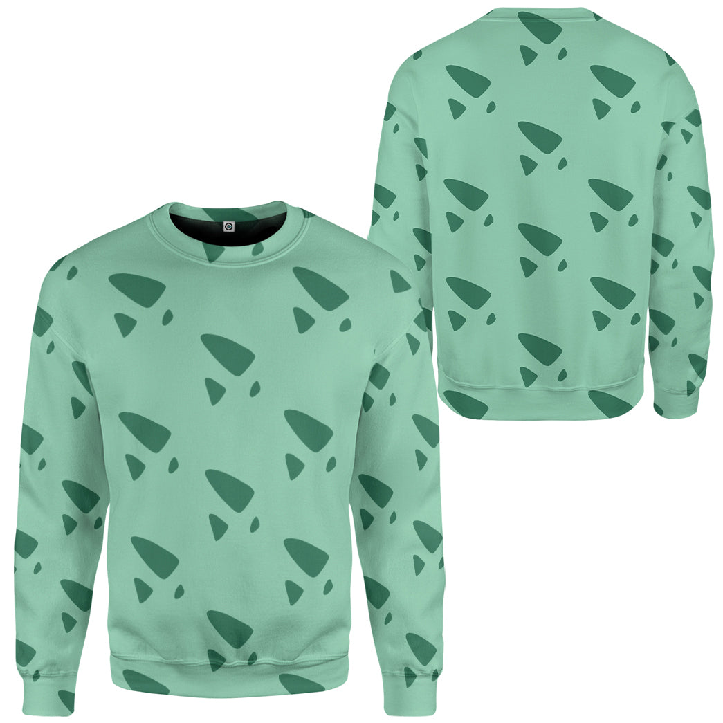 Klothek 3D Bulbasaur Custom Tshirt Hoodie Apparel | Price in USA, Best Quality