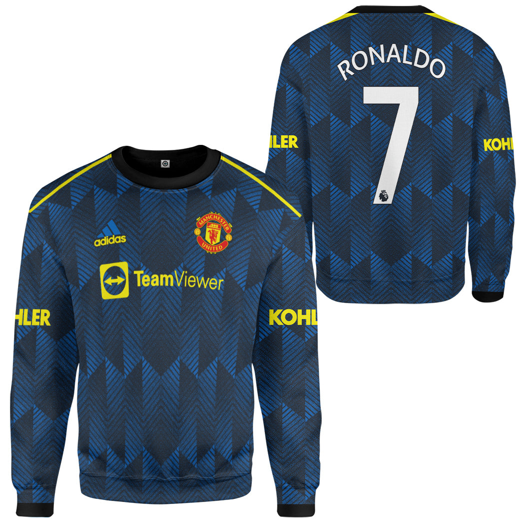 Klothek 3D MU CR7 Jersey Custom Tshirt Hoodie Apparel | Price in USA, Best Quality