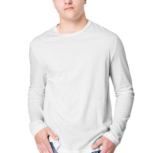 Plain White Full Sleeves T-Shirt