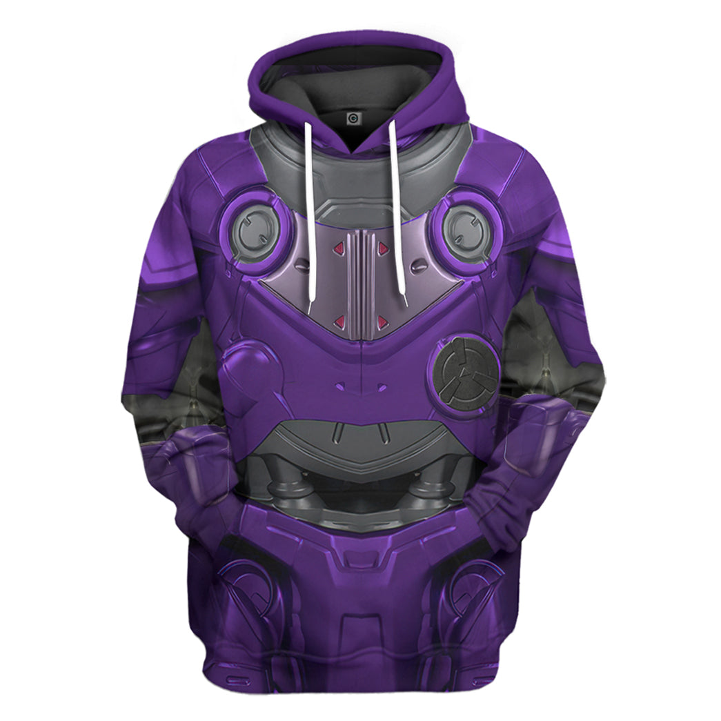 Klothek 3D Lightyear Zurg Custom Hoodie Tshirt Apparel | Price in USA, Best Quality