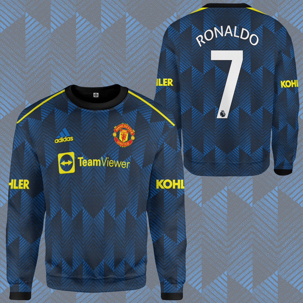 Klothek 3D MU CR7 Jersey Custom Tshirt Hoodie Apparel | Price in USA, Best Quality