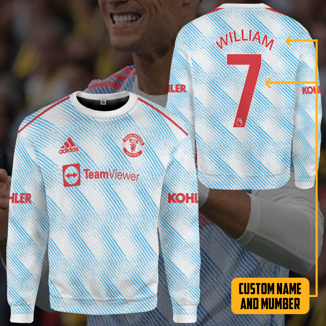 Klothek 3D MU CR7 Jersey Custom Name Custom Number Tshirt Hoodie Ap | Price in USA, Best Quality