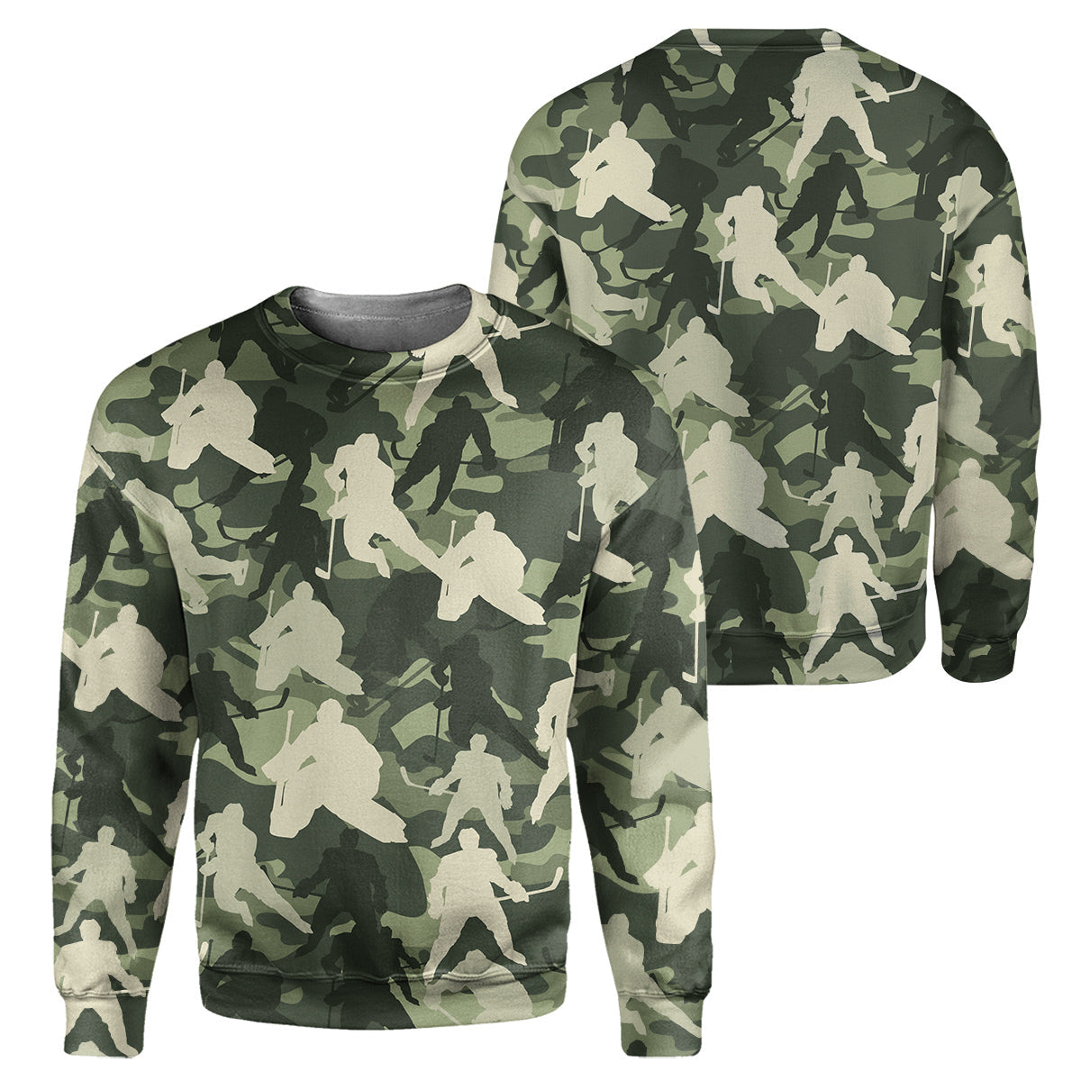 Klothek Hockey Camo - 3D All Over Printed Shirt | Price in USA, Best Quality