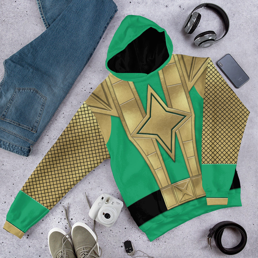 Klothek 3D Green Samurai Rangers Ninja Storm Custom Tshirt Hoodie A | Price in USA, Best Quality