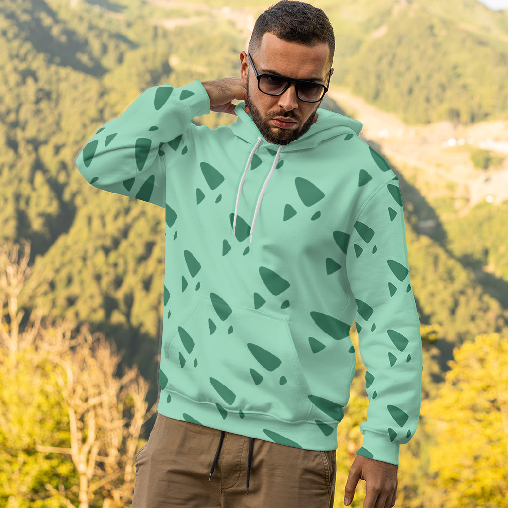 Klothek 3D Bulbasaur Custom Tshirt Hoodie Apparel | Price in USA, Best Quality