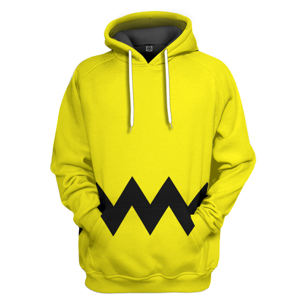 Klothek 3D PEANUTS Charlie Brown Custom Hoodie Tshirt Apparel | Price in USA, Best Quality