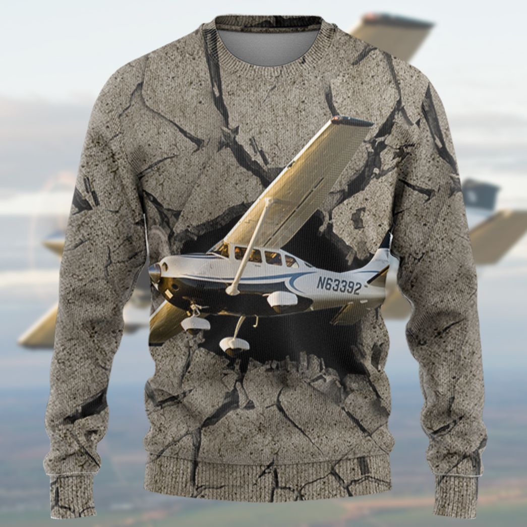 Gearhuman 3D Cessna Flying Through Tshirt Hoodie Apparel | Price in USA, Best Quality