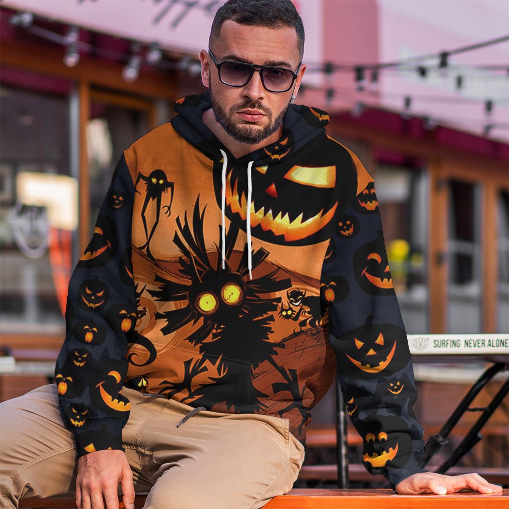 Gearhuman 3D Jack-O'-Lantern Tshirt Hoodie Apparel | Price in USA, Best Quality