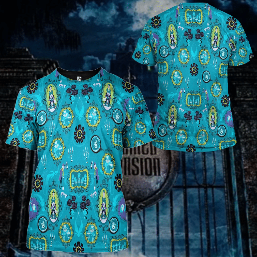 Klothek 3D The Haunted Mansion Custom Tshirt Hoodie Apparel | Price in USA, Best Quality