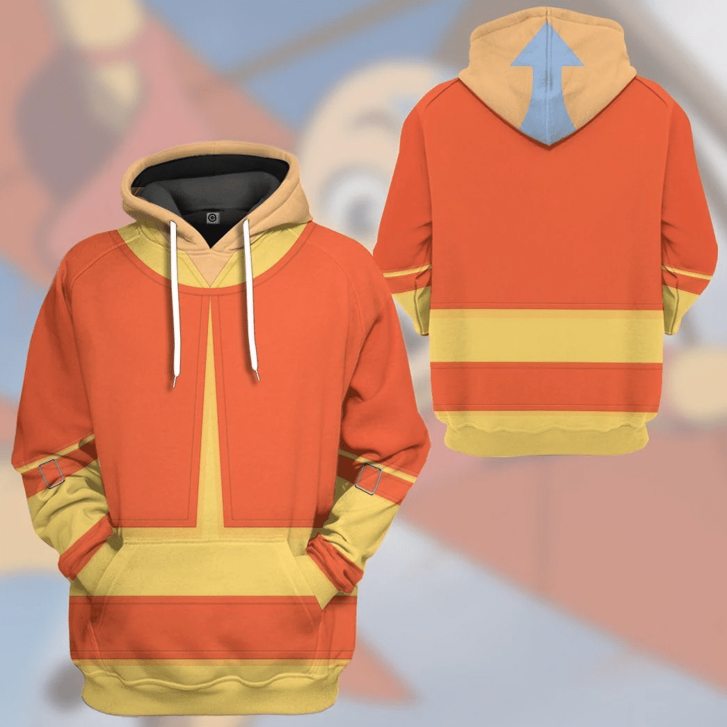 Klothek 3D Aang Avatar The Last Airbender Tshirt Hoodie Apparel | Price in USA, Best Quality