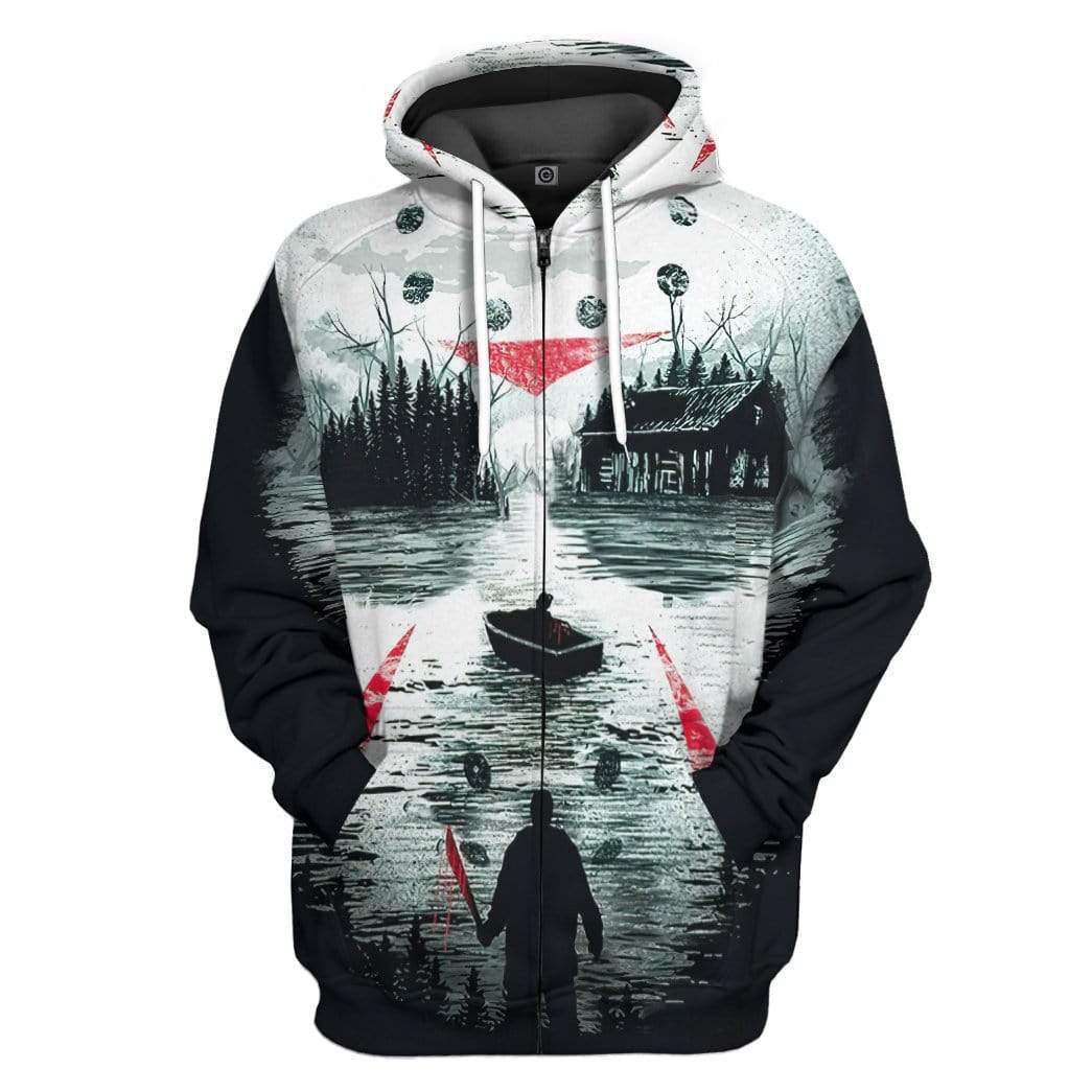 Klothek 3D Jason Voorhees Custom Hoodie Apparel | Price in USA, Best Quality