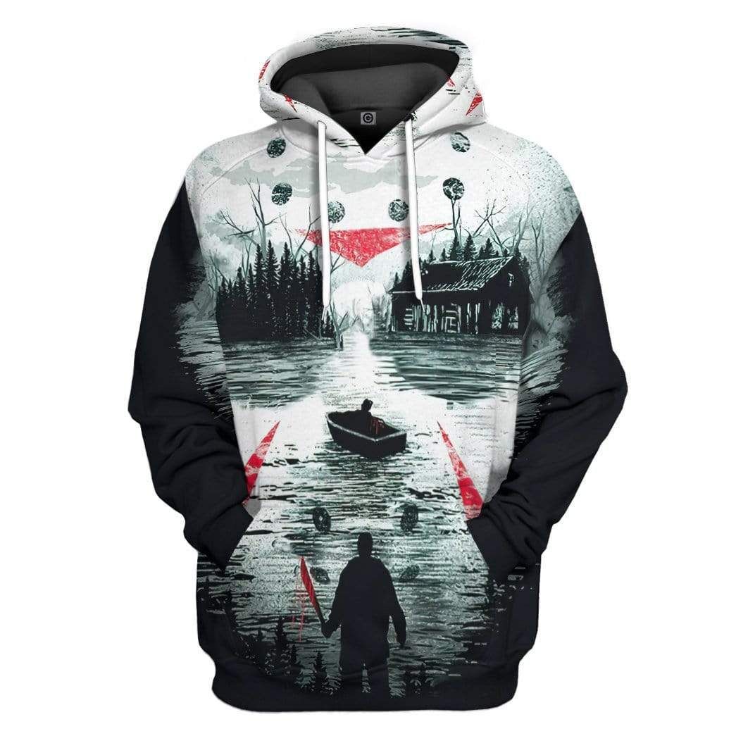 Klothek 3D Jason Voorhees Custom Hoodie Apparel | Price in USA, Best Quality