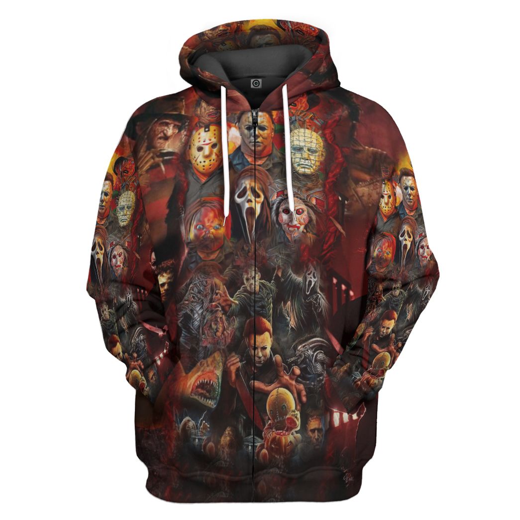 Klothek 3D Halloween All Horror Movie Character Apparel | Price in USA, Best Quality