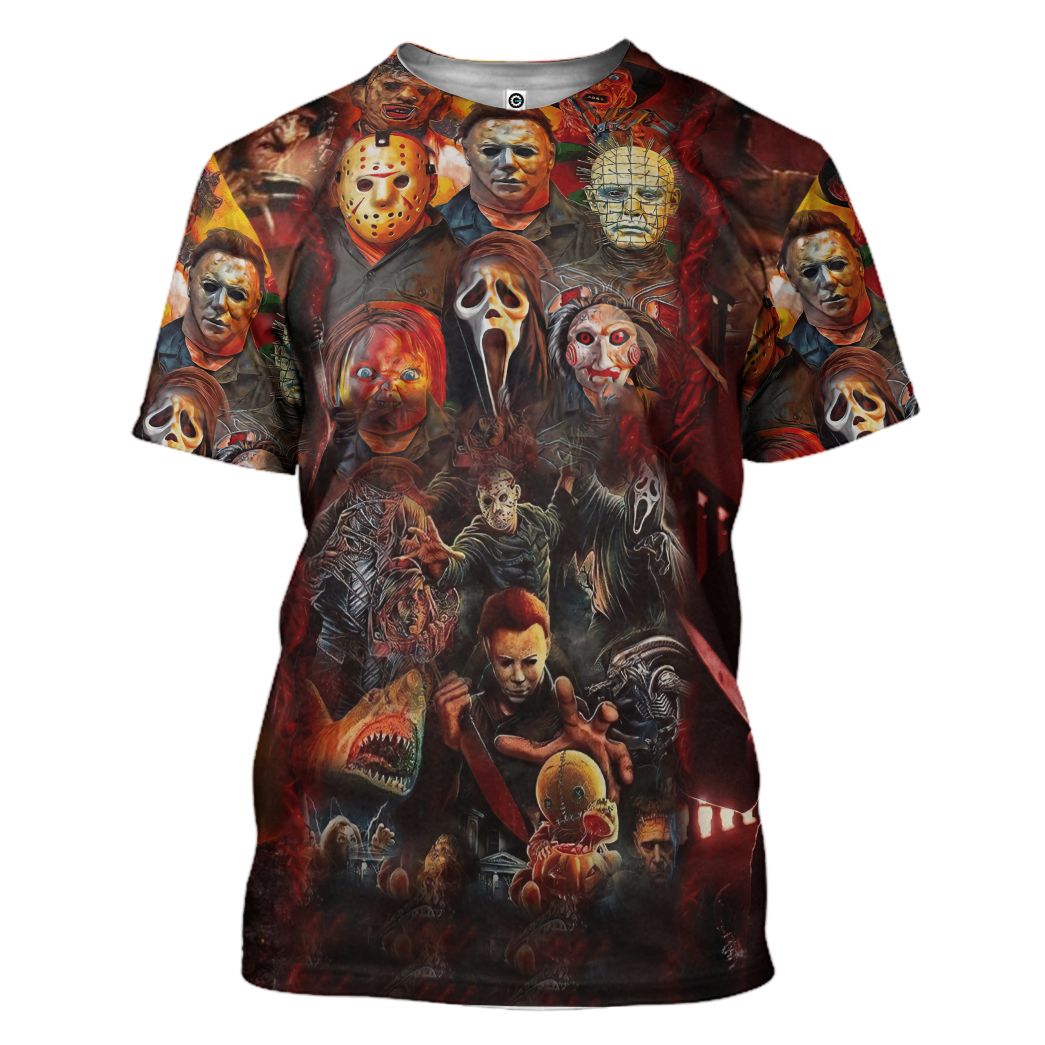 Klothek 3D Halloween All Horror Movie Character Apparel | Price in USA, Best Quality