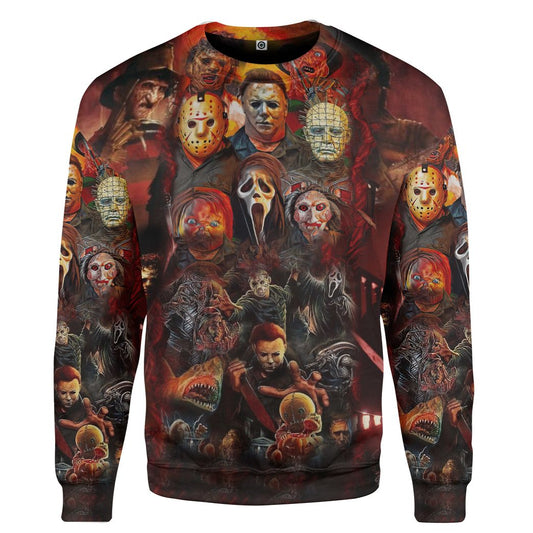 Klothek 3D Halloween All Horror Movie Character Apparel | Price in USA, Best Quality