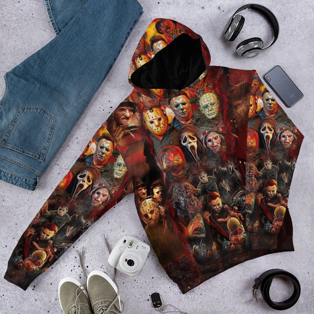 Klothek 3D Halloween All Horror Movie Character Apparel | Price in USA, Best Quality