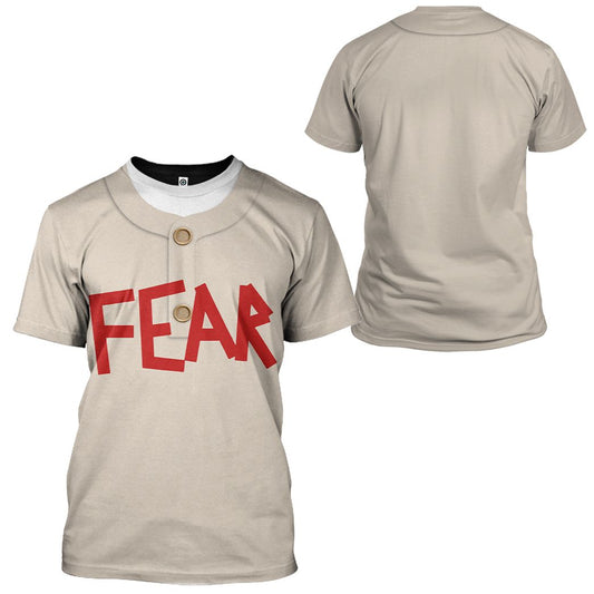 Klothek 3D The Office Mose Schrute FEAR Custom Apparel | Price in USA, Best Quality