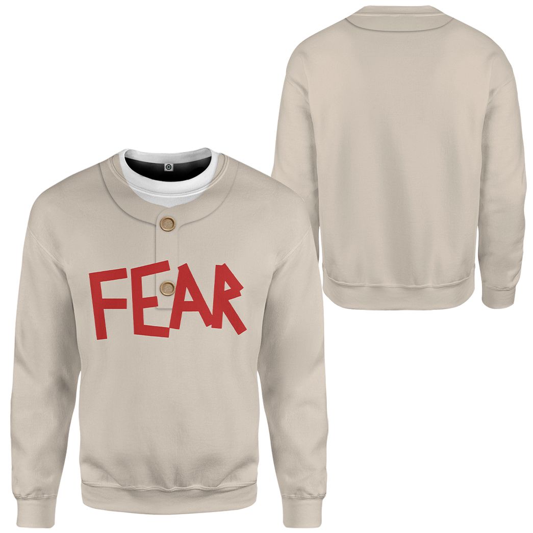 Klothek 3D The Office Mose Schrute FEAR Custom Apparel | Price in USA, Best Quality