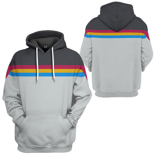 Klothek 3D S.T Wesley Crusher Custom Hoodie Tshirt Apparel | Price in USA, Best Quality