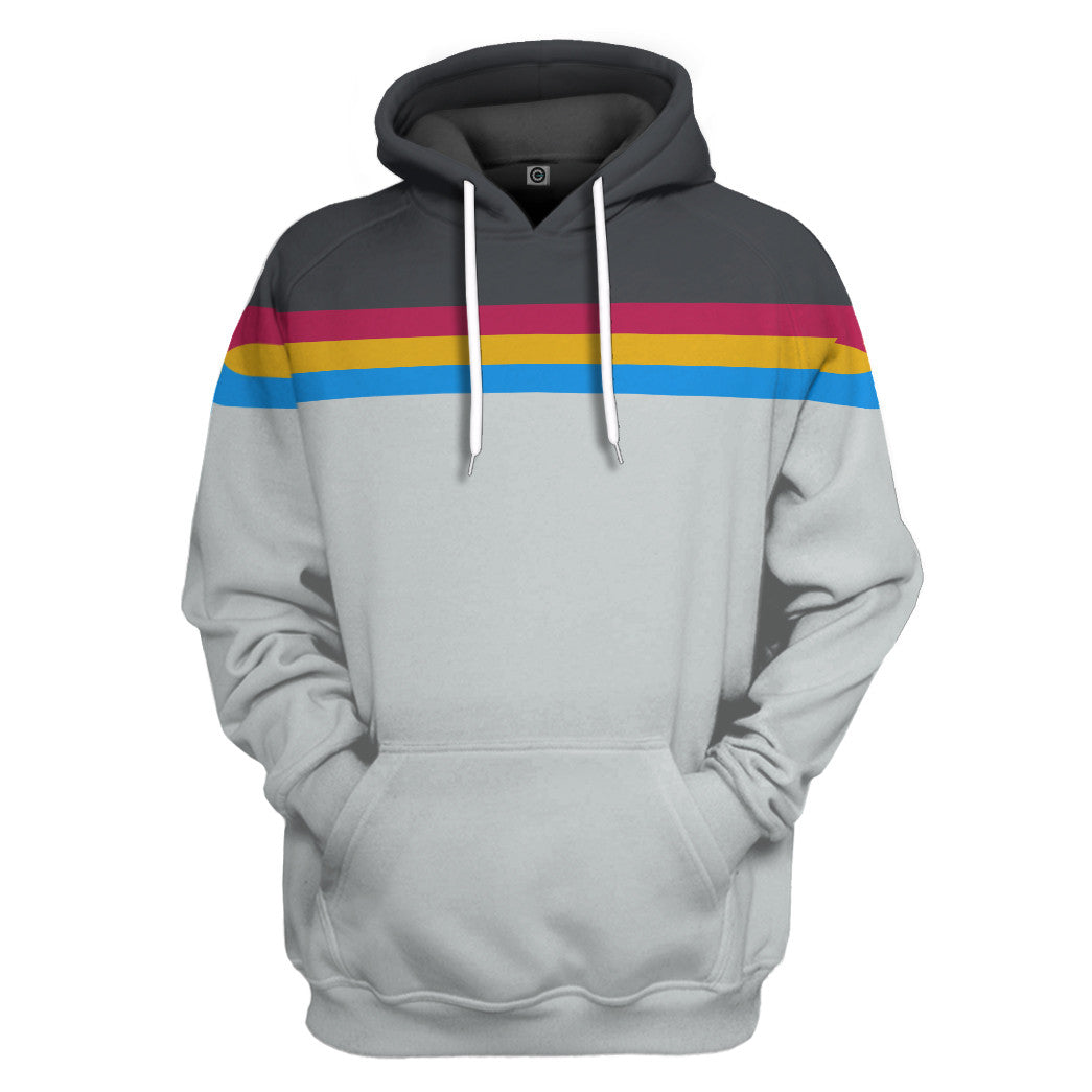 Klothek 3D S.T Wesley Crusher Custom Hoodie Tshirt Apparel | Price in USA, Best Quality