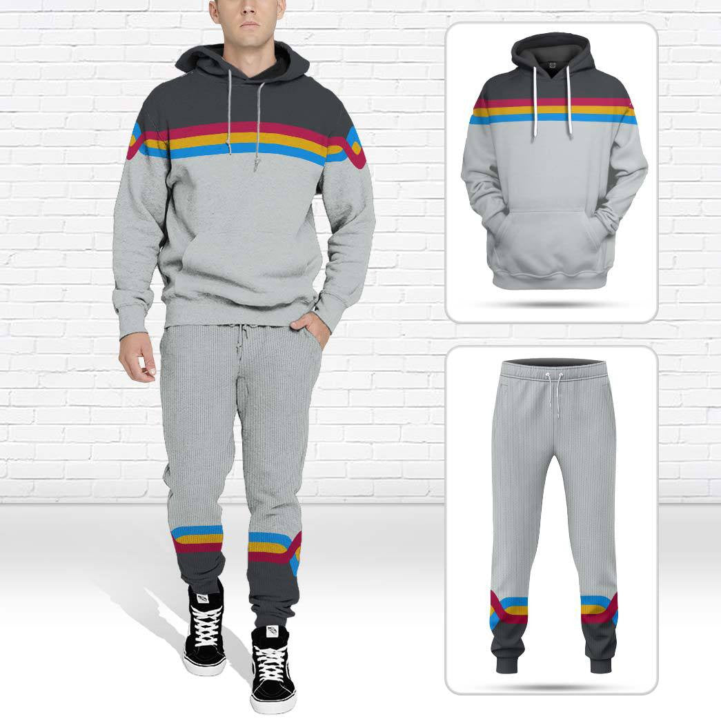 Klothek 3D S.T Wesley Crusher Custom Hoodie Tshirt Apparel | Price in USA, Best Quality