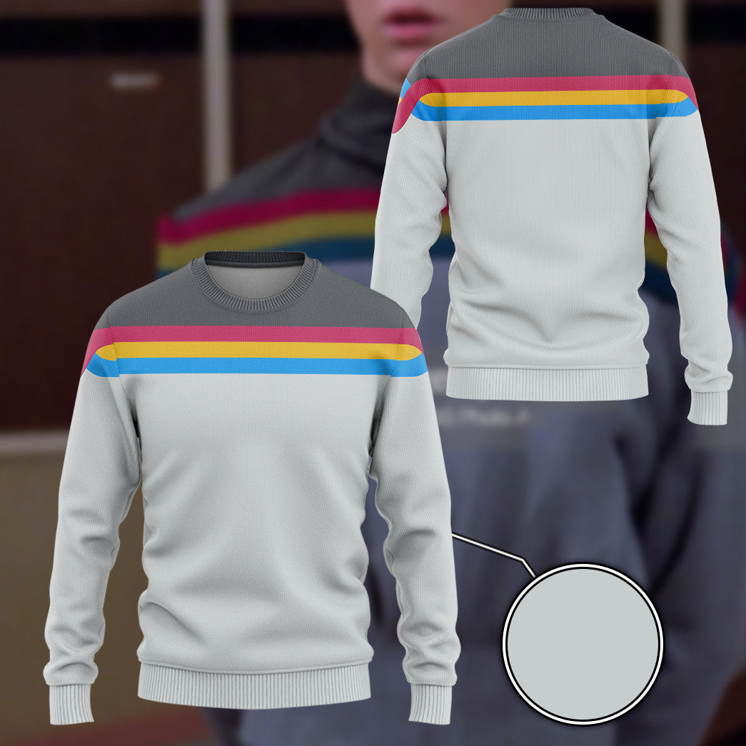 Klothek 3D S.T Wesley Crusher Custom Hoodie Tshirt Apparel | Price in USA, Best Quality