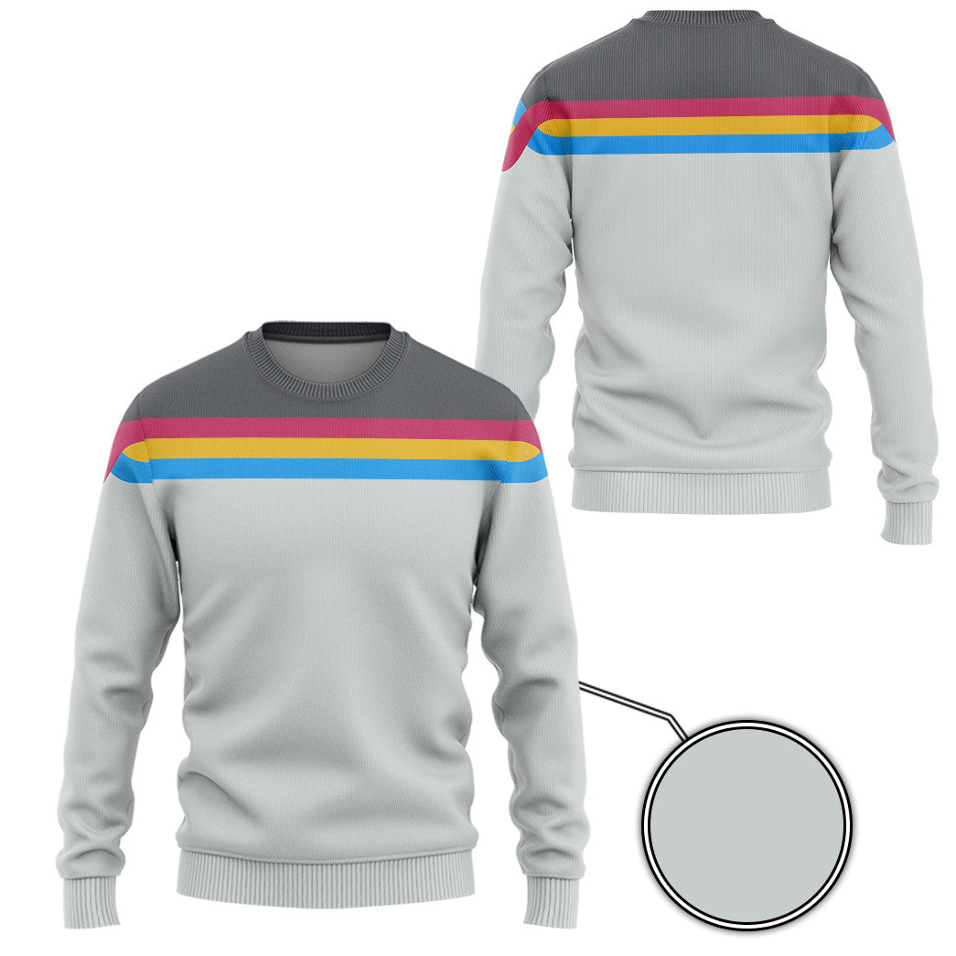 Klothek 3D S.T Wesley Crusher Custom Hoodie Tshirt Apparel | Price in USA, Best Quality