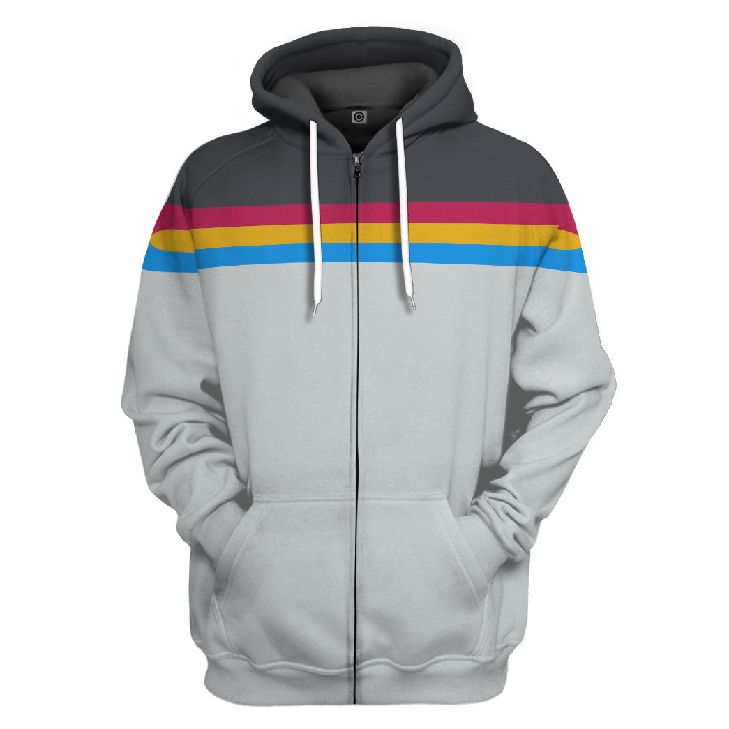 Klothek 3D S.T Wesley Crusher Custom Hoodie Tshirt Apparel | Price in USA, Best Quality