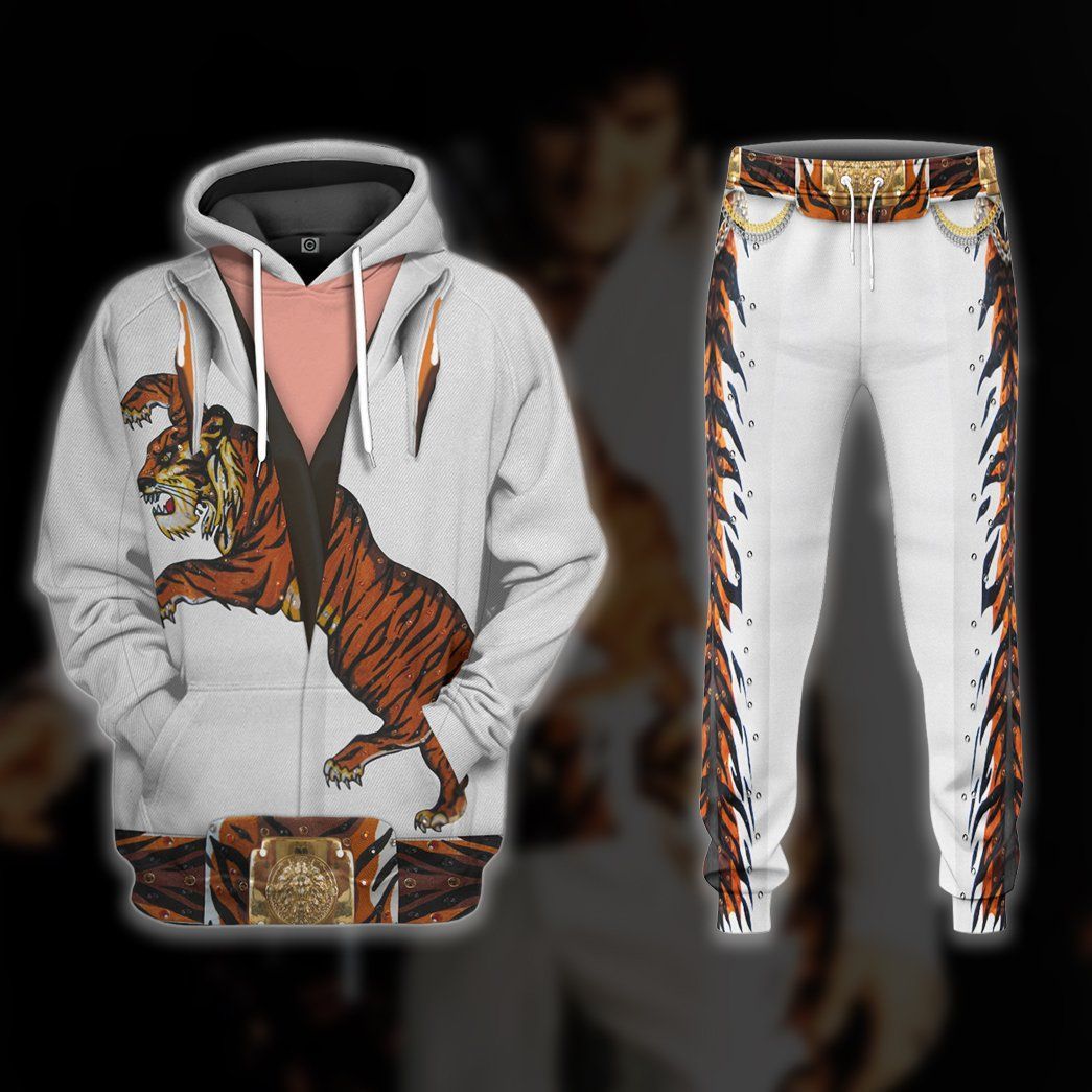 Klothek 3D ELV PRL Tiger Jumpsuit Custom Hoodie Apparel | Price in USA, Best Quality