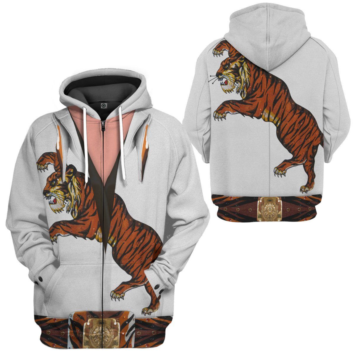 Klothek 3D ELV PRL Tiger Jumpsuit Custom Hoodie Apparel | Price in USA, Best Quality