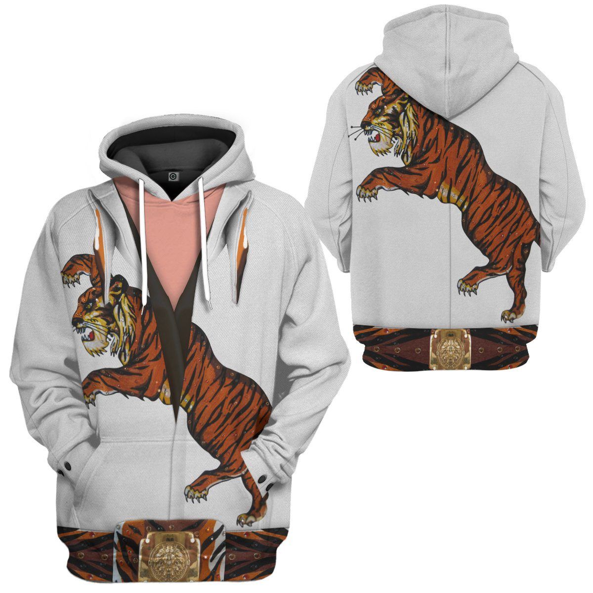 Klothek 3D ELV PRL Tiger Jumpsuit Custom Hoodie Apparel | Price in USA, Best Quality