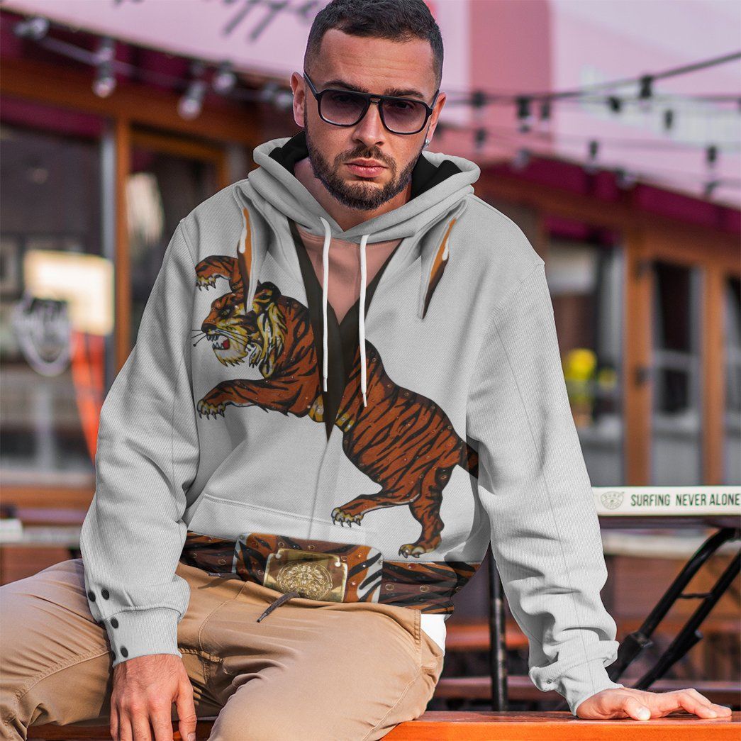 Klothek 3D ELV PRL Tiger Jumpsuit Custom Hoodie Apparel | Price in USA, Best Quality