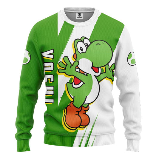 Klothek 3D Happy Bowser Custom Hoodie Tshirt Apparel | Price in USA, Best Quality