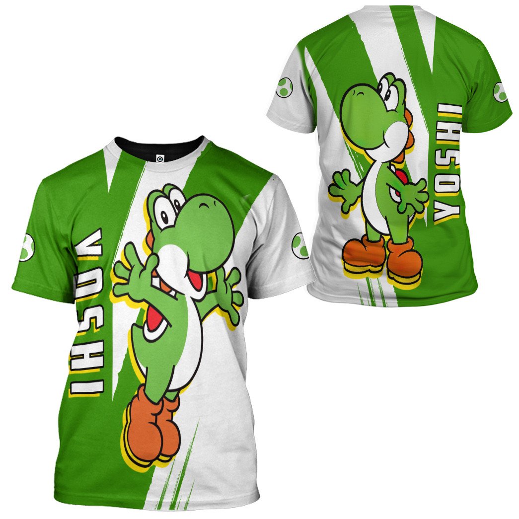 Klothek 3D Happy Bowser Custom Hoodie Tshirt Apparel | Price in USA, Best Quality