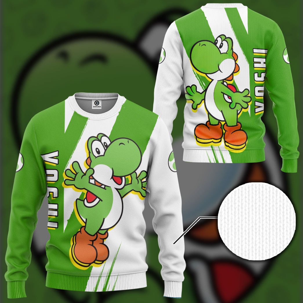 Klothek 3D Happy Bowser Custom Hoodie Tshirt Apparel | Price in USA, Best Quality