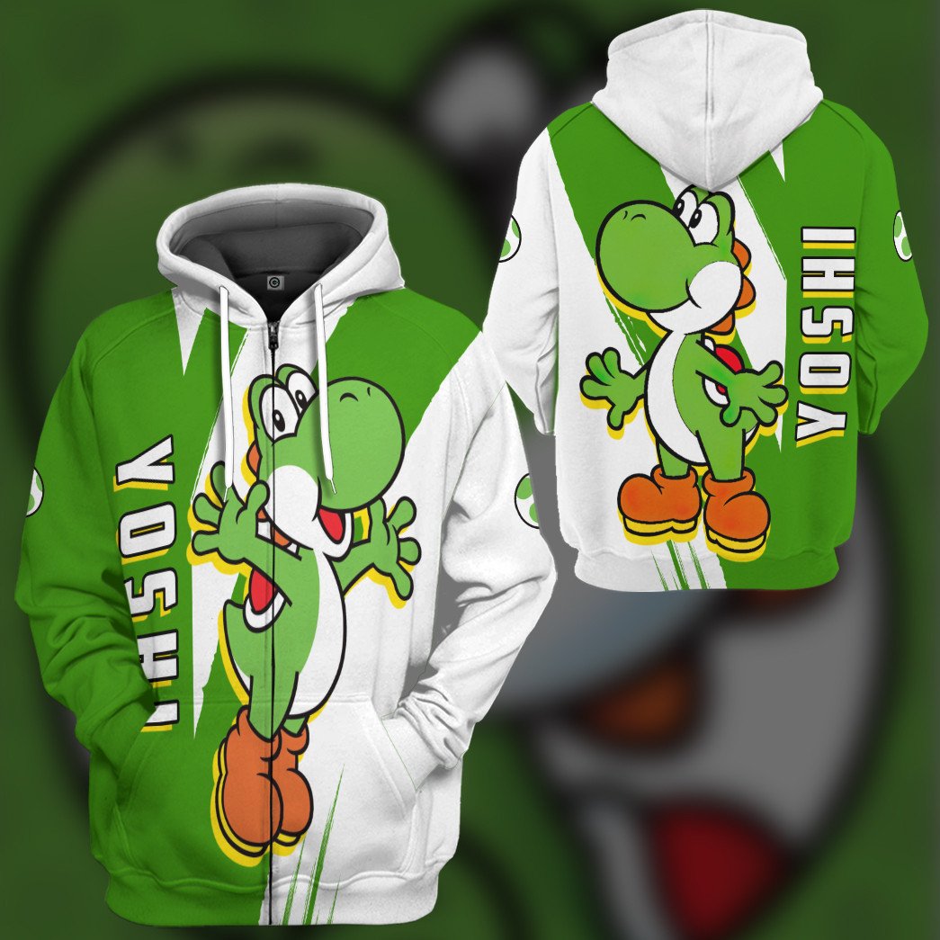 Klothek 3D Happy Bowser Custom Hoodie Tshirt Apparel | Price in USA, Best Quality